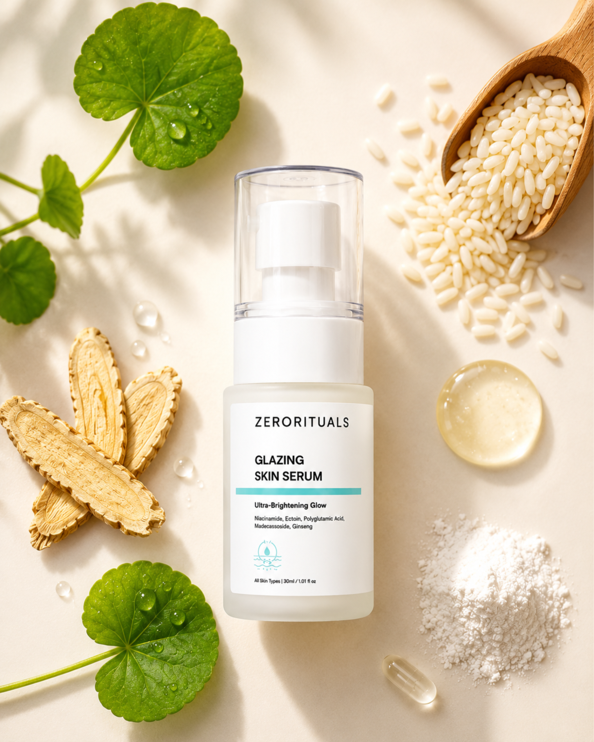 glazing skin serum