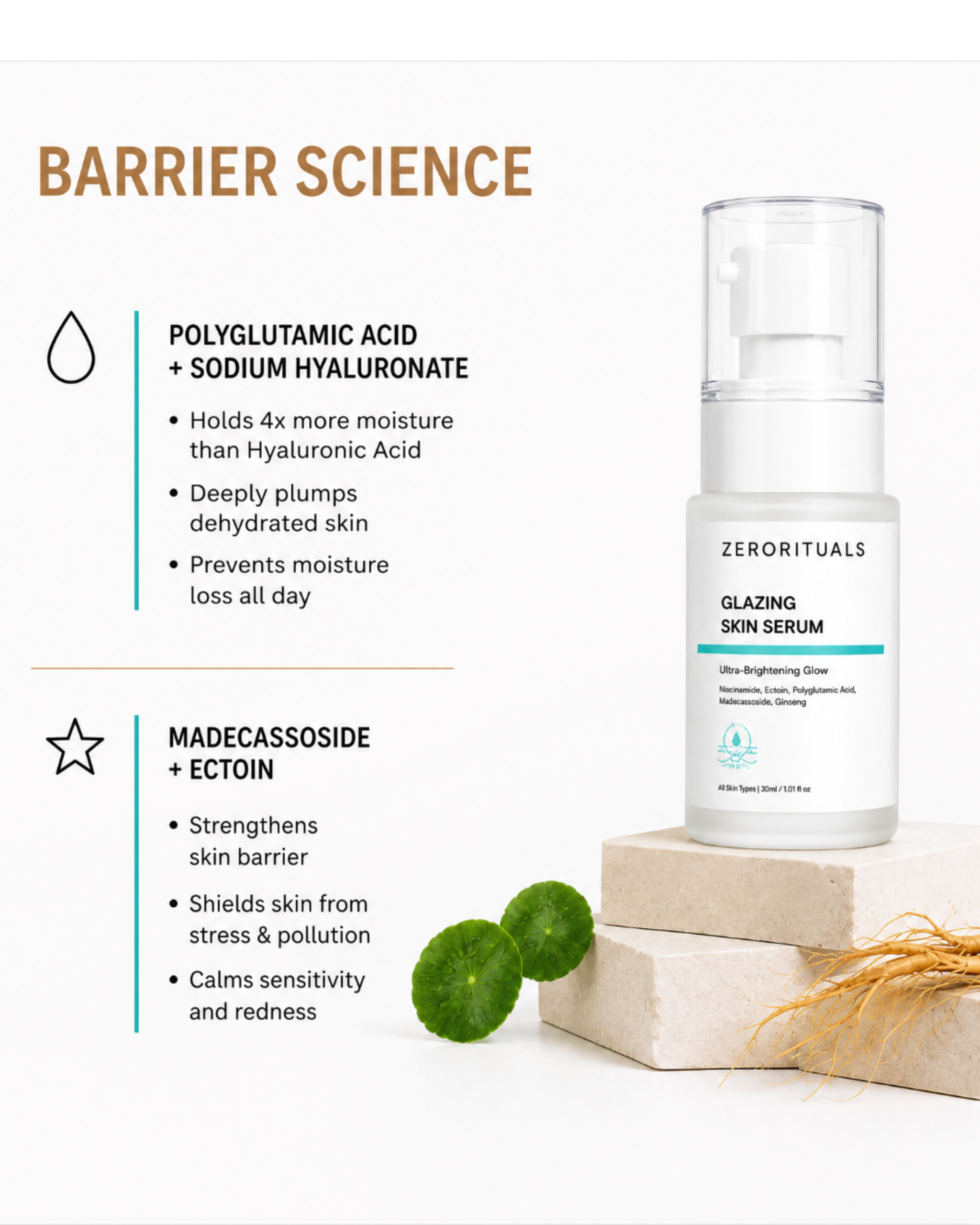 glazing skin serum