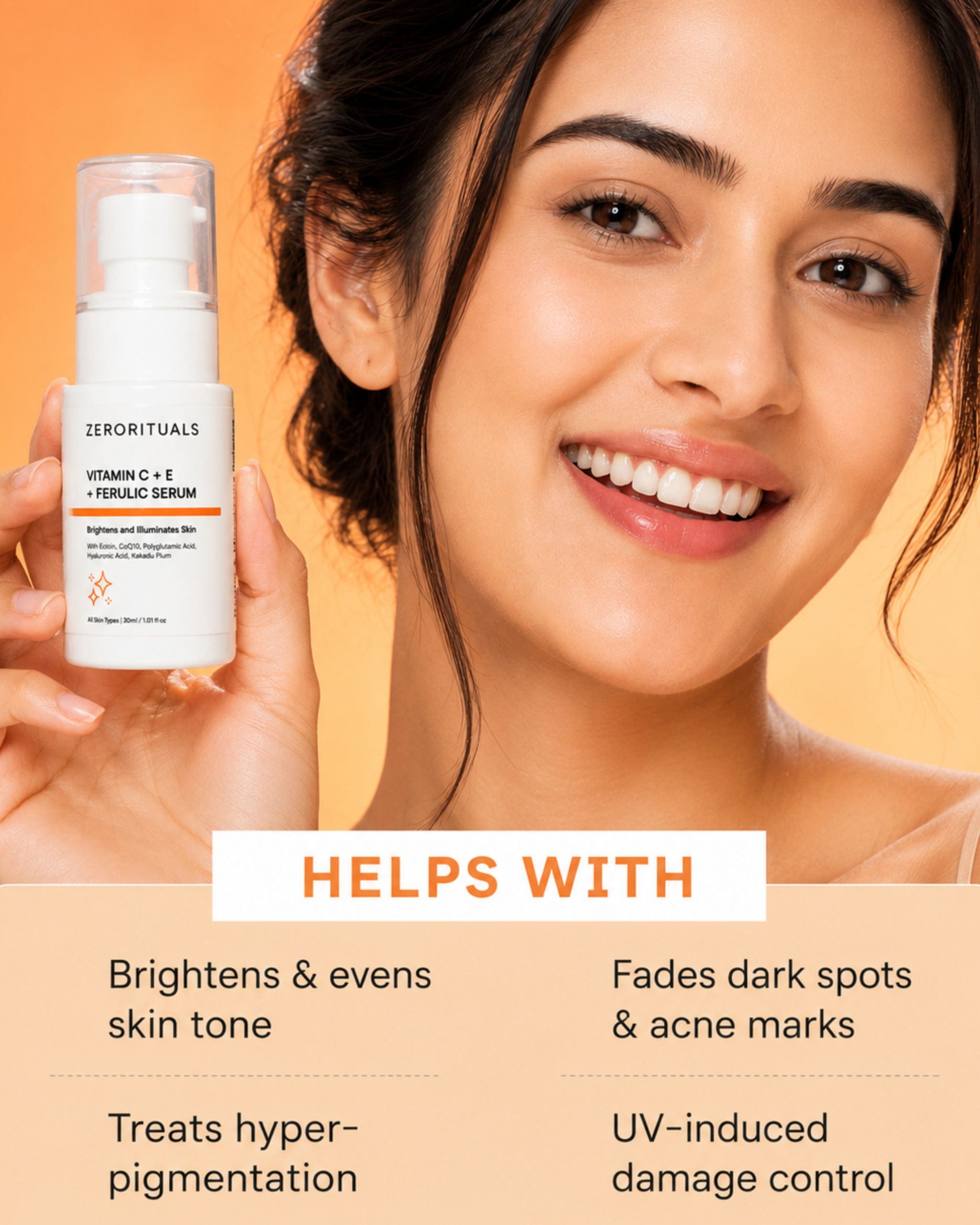 vitamin c + e + ferulic acid serum