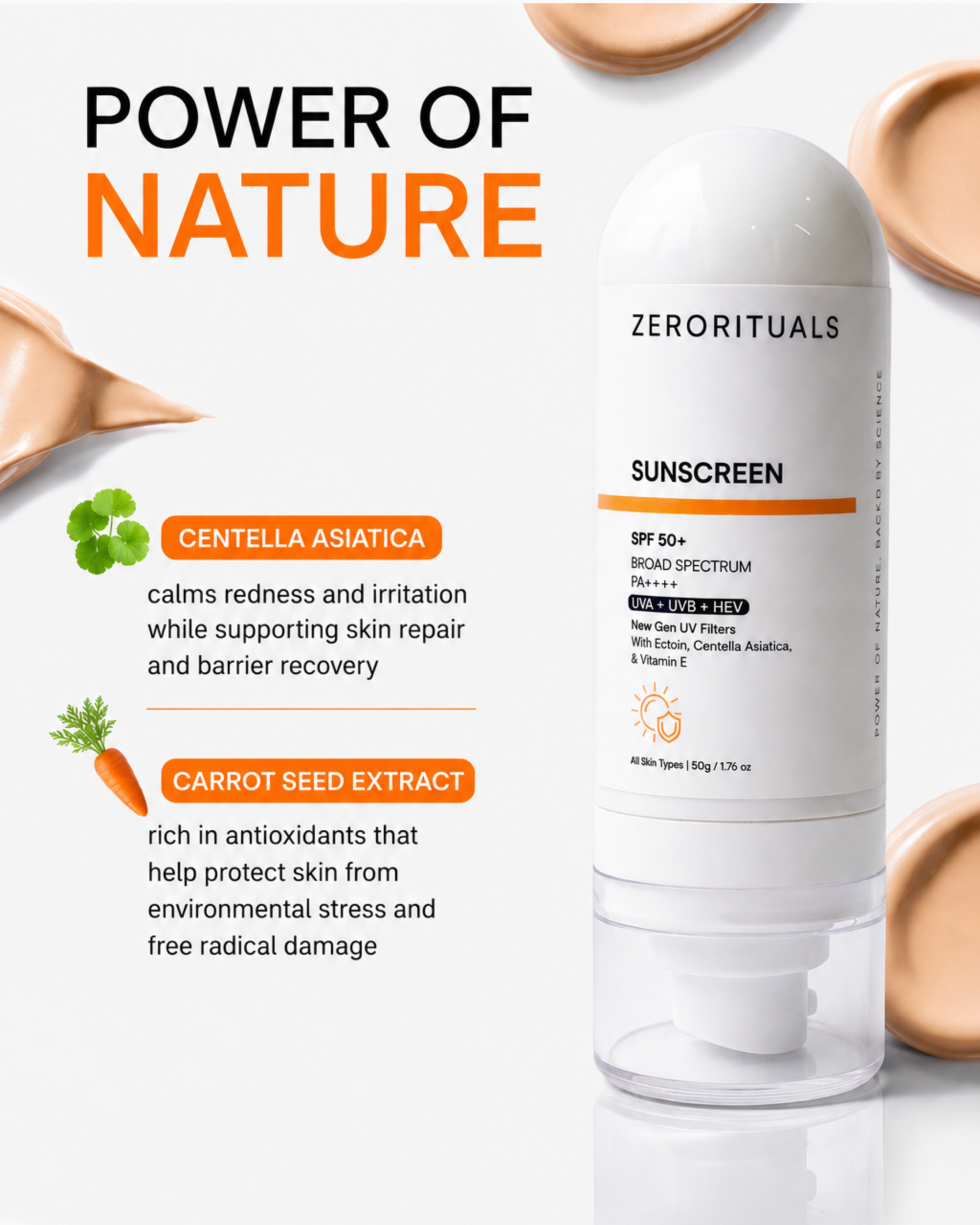 sunscreen spf 50+ pa++++