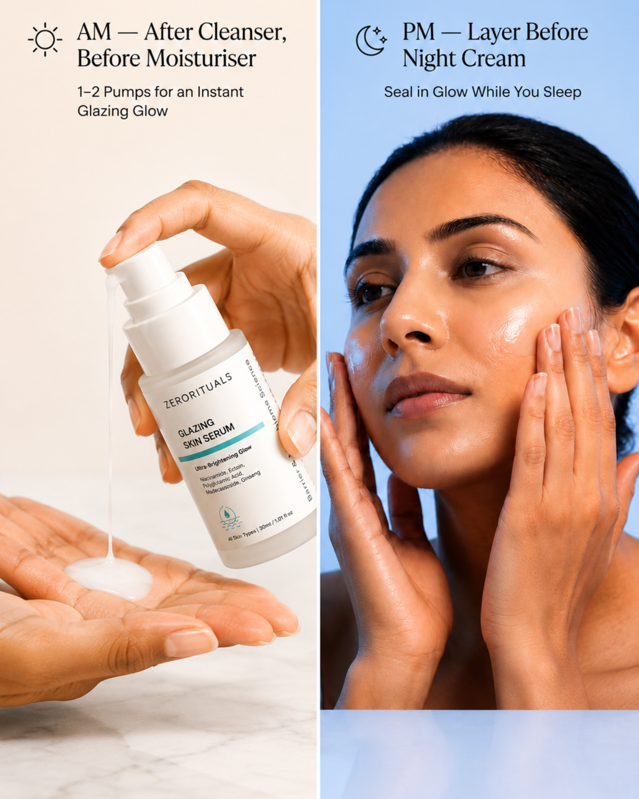 glazing skin serum