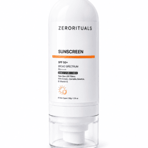 zerorituals advanced barrier defense sunscreen spf 50