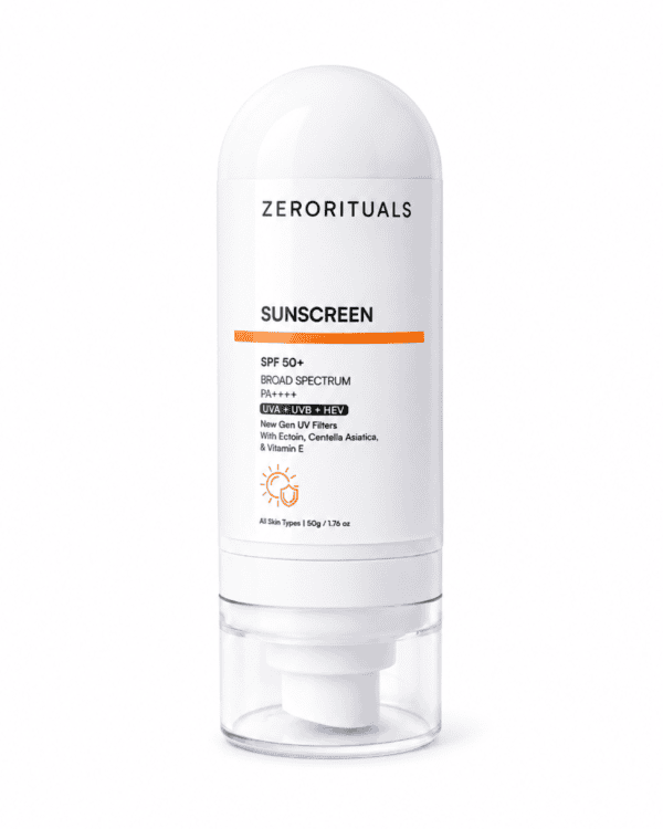 zerorituals advanced barrier defense sunscreen spf 50