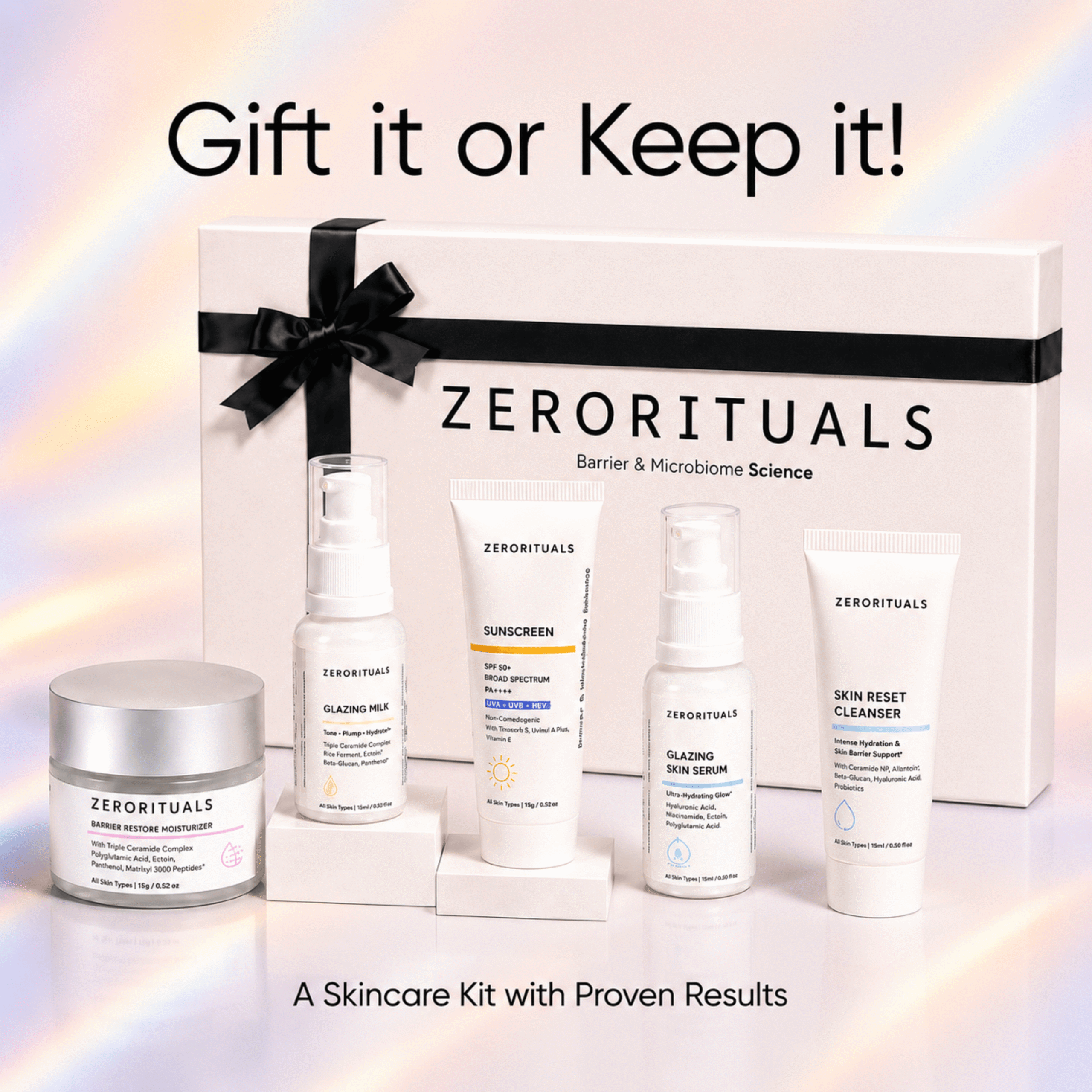 zerorituals barrer repair & hydration kit